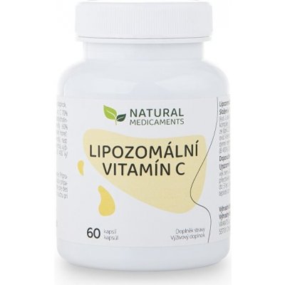 Natural Medicaments Lipozomální vitamín C 60 kapslí – Hledejceny.cz