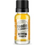 Foodie Flavours Přírodní koncentrované aroma 15 ml pomerančový olej – Zboží Dáma