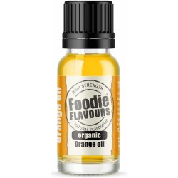 Foodie Flavours Přírodní koncentrované aroma 15 ml pomerančový olej