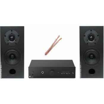 AQ audio set P6-Pro-ject Maia S3 black + AQ L 39 black + reprokabel AQ 625 2x 2,5mm2
