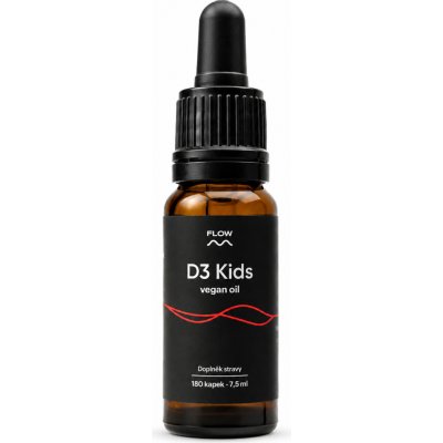 Flow D3 Kids Vegan Oil 7,5 ml – Hledejceny.cz