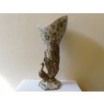 PORCELÁNOVÁ SECESNÍ VÁZA S BRONZOVOU MONTÁŽÍ – Hledejceny.cz