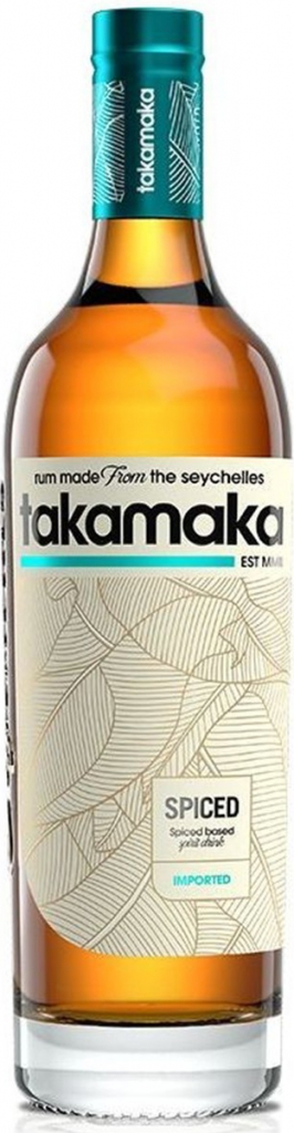 Takamaka Spiced Rum 38% 0,7 l (holá láhev)