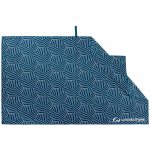 Lifeventure osuška Printed Soft Fibre Trek Recycled - Navy 90 x 150 cm – Hledejceny.cz