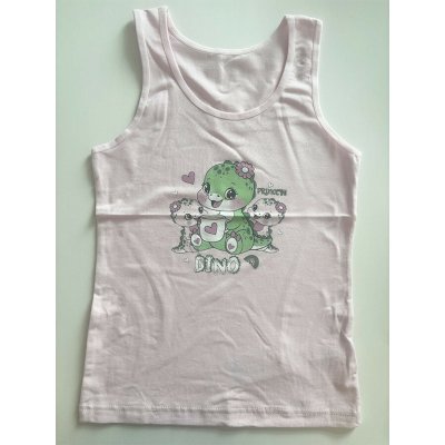 Evona dívčí košilka E-dino růžová – Zboží Dáma