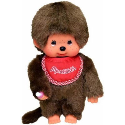 Monchhichi kluk s červeným bryndáčkem – Hledejceny.cz