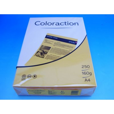 Papír barevný A4 160 g Image Coloraction AG10 Venezia sytá oranžová 250 ks – Zboží Dáma