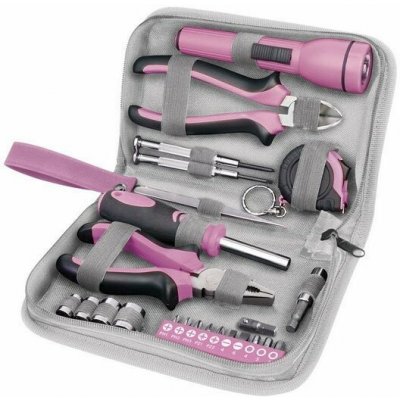 Lady sada nářadí, růžová, 23 kusů - EXTOL LADY – Zboží Mobilmania