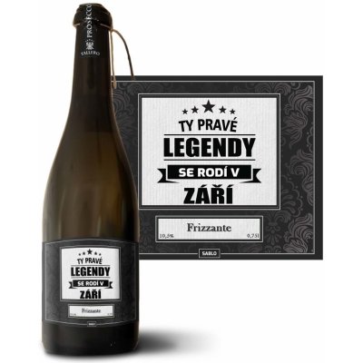 Sablio Prosecco Ty pravé legendy se rodí v září 0,75 l – Zboží Mobilmania