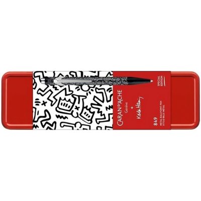 Caran D'ache Keith Haring 849 černé M