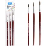 Štětce LUMA kulaté - sada 3 ks – Sleviste.cz