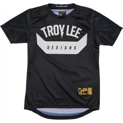 TROY LEE DESIGNS FLOWLINE AIRCORE LS YOUTH BLACK