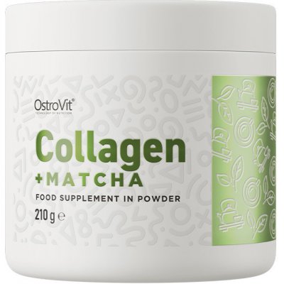 Ostrovit Collagen + matcha 210 g – Hledejceny.cz