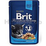 Brit Premium Cat Kitten Chicken Chunks 100 g – Sleviste.cz