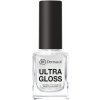 Dermacol Ultra Gloss Top Coat nadlak na nehty pro vytvoření ultra lesku 11 ml