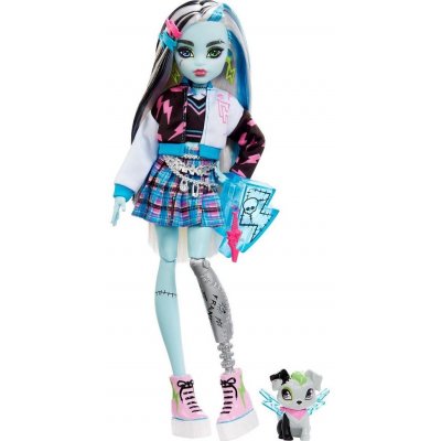 Mattel Monster High Doll Frankie Stein With Pet HHK53 – Zboží Dáma