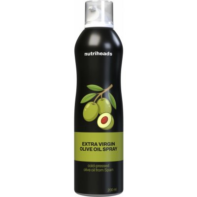 NUTRIHEADS Extra panenský olivový olej ve spreji 200 ml – Hledejceny.cz