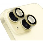 Obal:Me ochrana čoček pro Apple iPhone 15-15 Plus Yellow 139398 – Zboží Živě