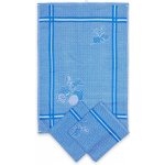 Sleep-well ŘEDKVIČKY 50 x 70 cm MODRÁ 3 ks – Zboží Mobilmania