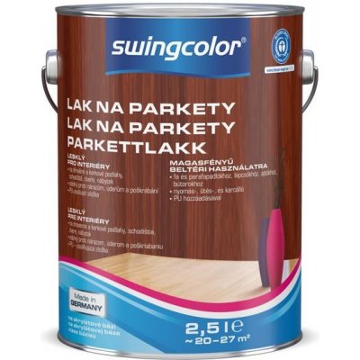 Swingcolor Lak na parkety 2,5 l transparentní lesk