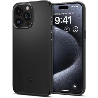 Pouzdro Spigen Thin Fit iPhone 15 Pro černé – Hledejceny.cz