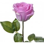 Umělá květina fialová růže – 44 cm – Zbozi.Blesk.cz
