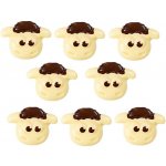 LEMAN DECORATIONS LEMAN Čokoládová dekorace Ovečka 8ks – Zboží Dáma