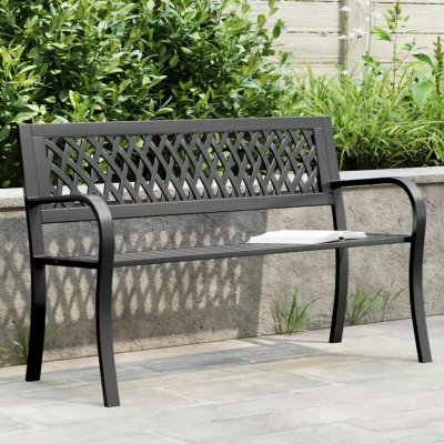 vidaXL černá 120 cm ocel 366541 – Zboží Mobilmania