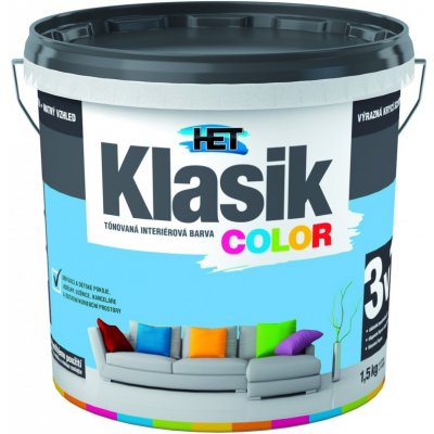 HET Klasik color 1,5 kg KC 417 modrý – Hledejceny.cz