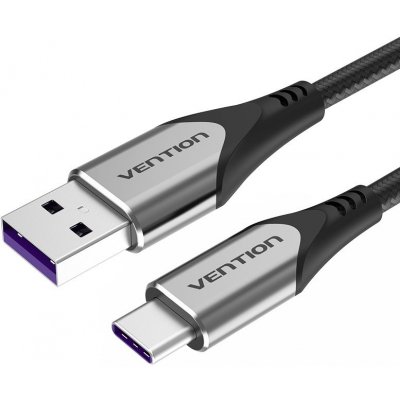 Vention COFHH USB-C to USB 2.0 Fast Charging 5A, 2m, šedý – Zboží Živě