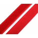 Stoklasa Suchý zip háček + plyš 740843/820 červený, šířka 2cm (v metráži) – Zboží Dáma