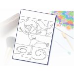 Radost v písku Šablona na pískování krasobruslařka A5 148 x 210 mm – Sleviste.cz