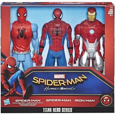 Hasbro Spiderman Iron Man 3 ks – Zboží Mobilmania