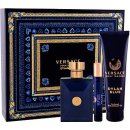 Versace Pour Homme Dylan Blue EDT 100 ml + EDT 10 ml + sprchový gel 150 ml dárková sada