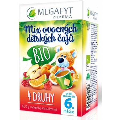 MEGA Mix ovocných děts.čajů BIO 4 x 5 sáčků 38,75 g – Zbozi.Blesk.cz