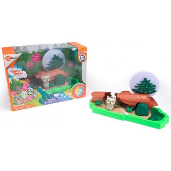 Hexbug Lil Nature Babies Vlk Waya a lesní doupě velký set