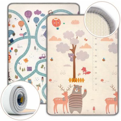 Milly Mally Pěnová podložka rolovací podložka Kinder Animals – Zboží Dáma