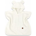 Dětské mušelínové pončo lux s kapucí Teddy rychleschnoucí smetanové – Hledejceny.cz