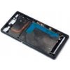 Náhradní kryt na mobilní telefon Kryt Sony D6603, D6653 Xperia Z3 přední černý