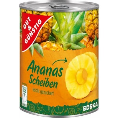 G G Ananas celé plátky 565 g – Zbozi.Blesk.cz