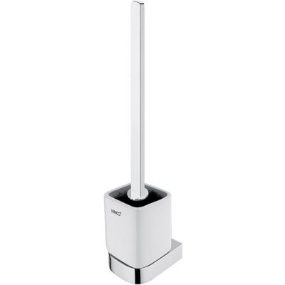 Nimco Nikau WC štětka nástěnná s držákem bílá keramika chrom NK 30094KN-HR-26 – Hledejceny.cz