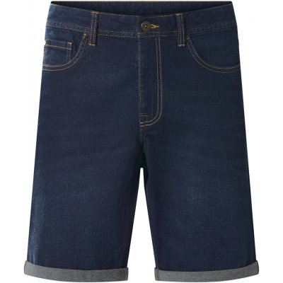 esmara Men pánské džínové kraťasy tmavě modrá – Zboží Mobilmania