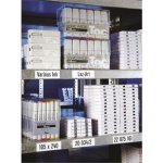 Magnetoplan Magnetické popisovatelné etikety 20 x 100 mm bílé 100 ks – Zboží Dáma