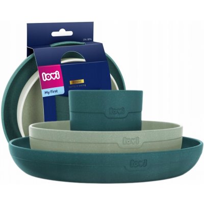LOVI sada nádobí s hrnečkem Pistachio 3 ks – Sleviste.cz