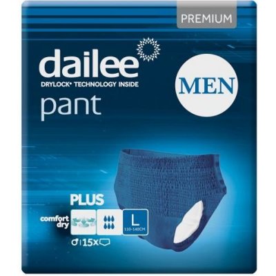 Dailee Pant Men Premium Plus L 15 ks Blue – Zboží Mobilmania