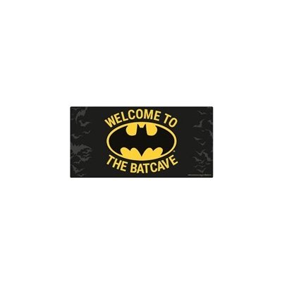 CurePink: | Cedule na zeď DC Comics|Batman: Welcome To The Batcave (60 x 30 cm) [LTIN00018]