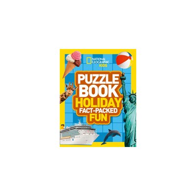 Puzzle Book Holiday - Brain-Tickling Quizzes, Sudokus, Crosswords and Wordsearches National Geographic KidsPaperback