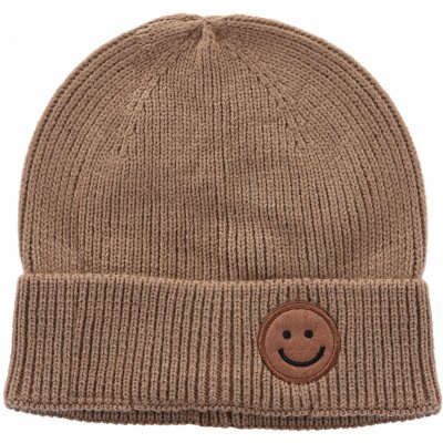 Noisy May beanie s nášivkou hnědá – Hledejceny.cz