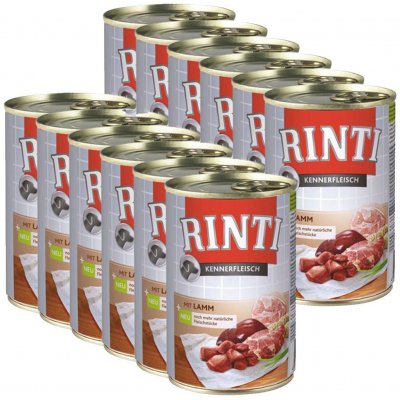 RINTI Jehněčí maso - konzerva 12 x 400 g