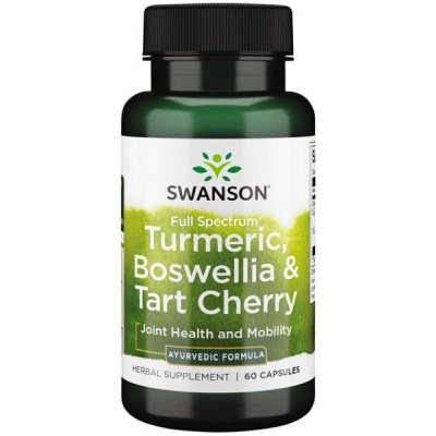 Swanson Turmeric Boswellia & Tart Cherry 60 ks – Hledejceny.cz